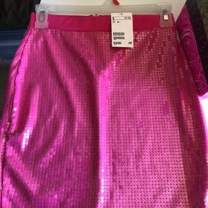 Hot Pink Skirt